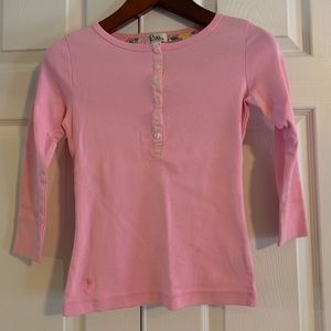 Lilly Pulitzer 3/4 Sleeve Top